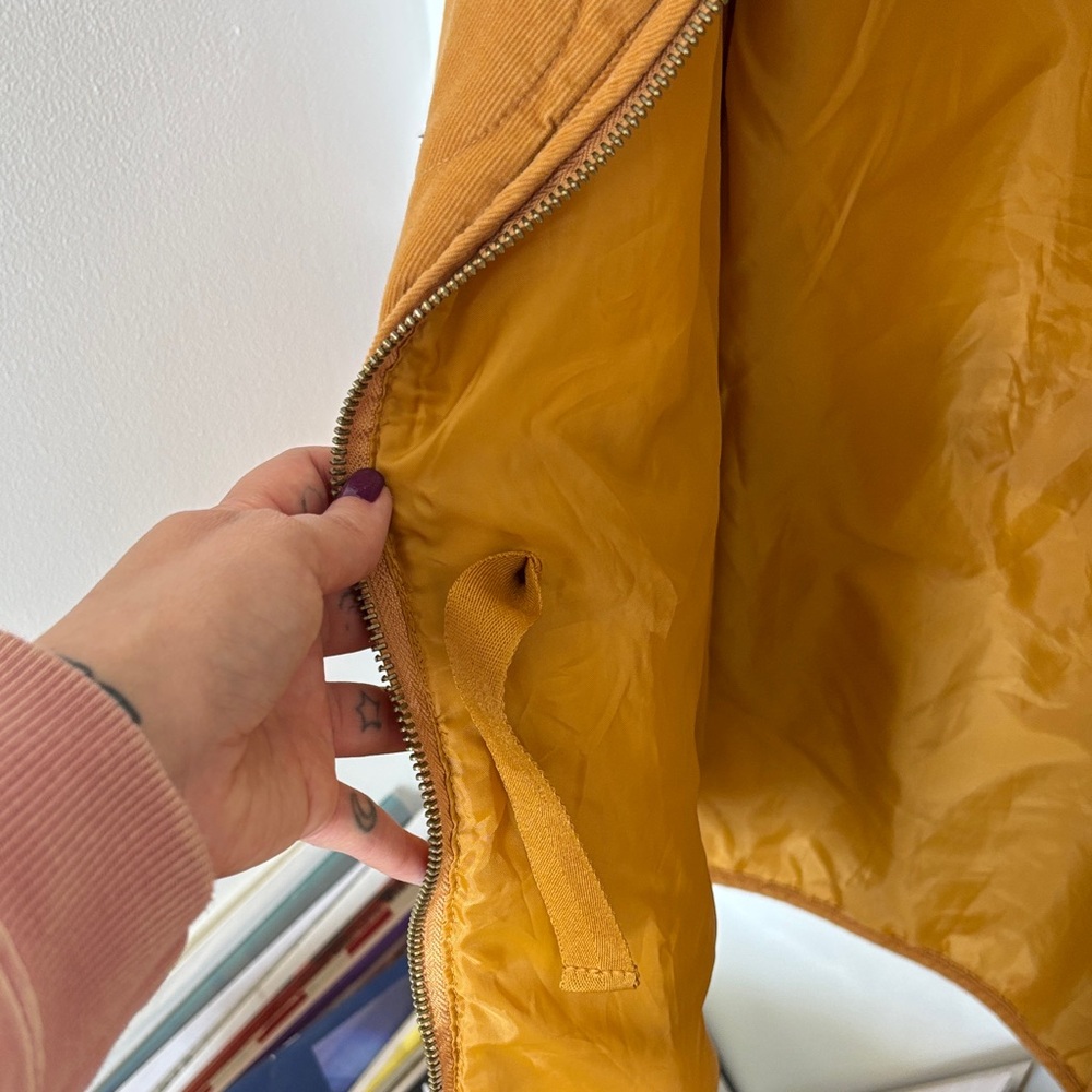 Universal Thread Quilted Jacket in Mustard - Picture 4 of 6